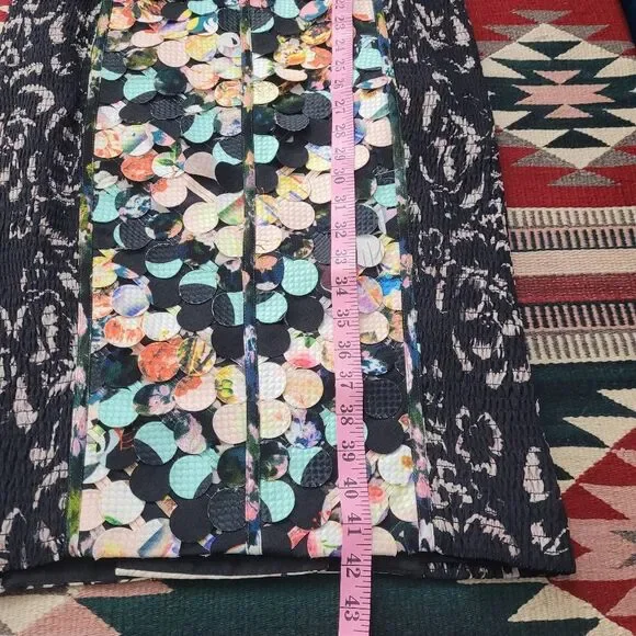 Rare Anthropologie Beguile by Byron Lars Margot Pencil Dress Sz 8 Vivrant Colorf - Picture 11 of 11